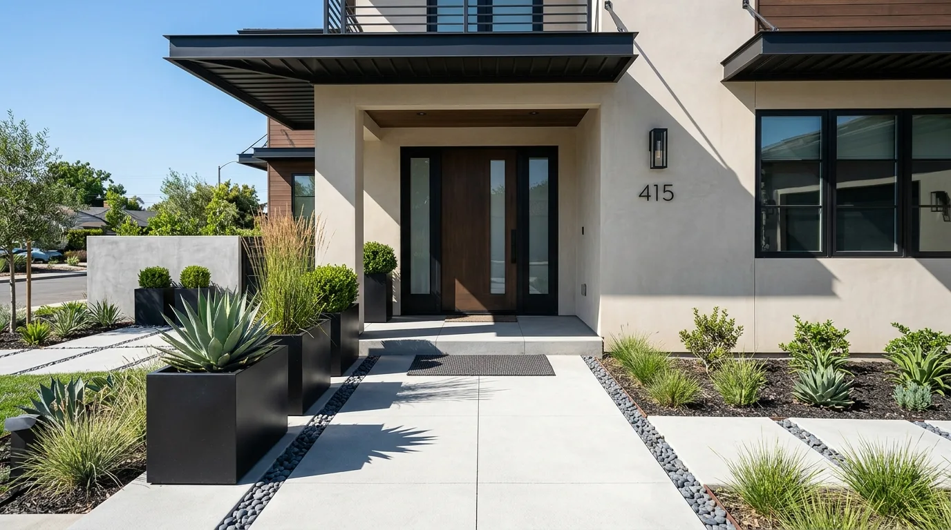 Stone Path to Porch